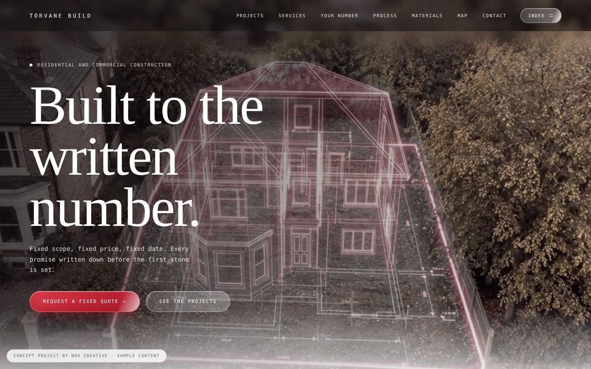 Torvane concept site